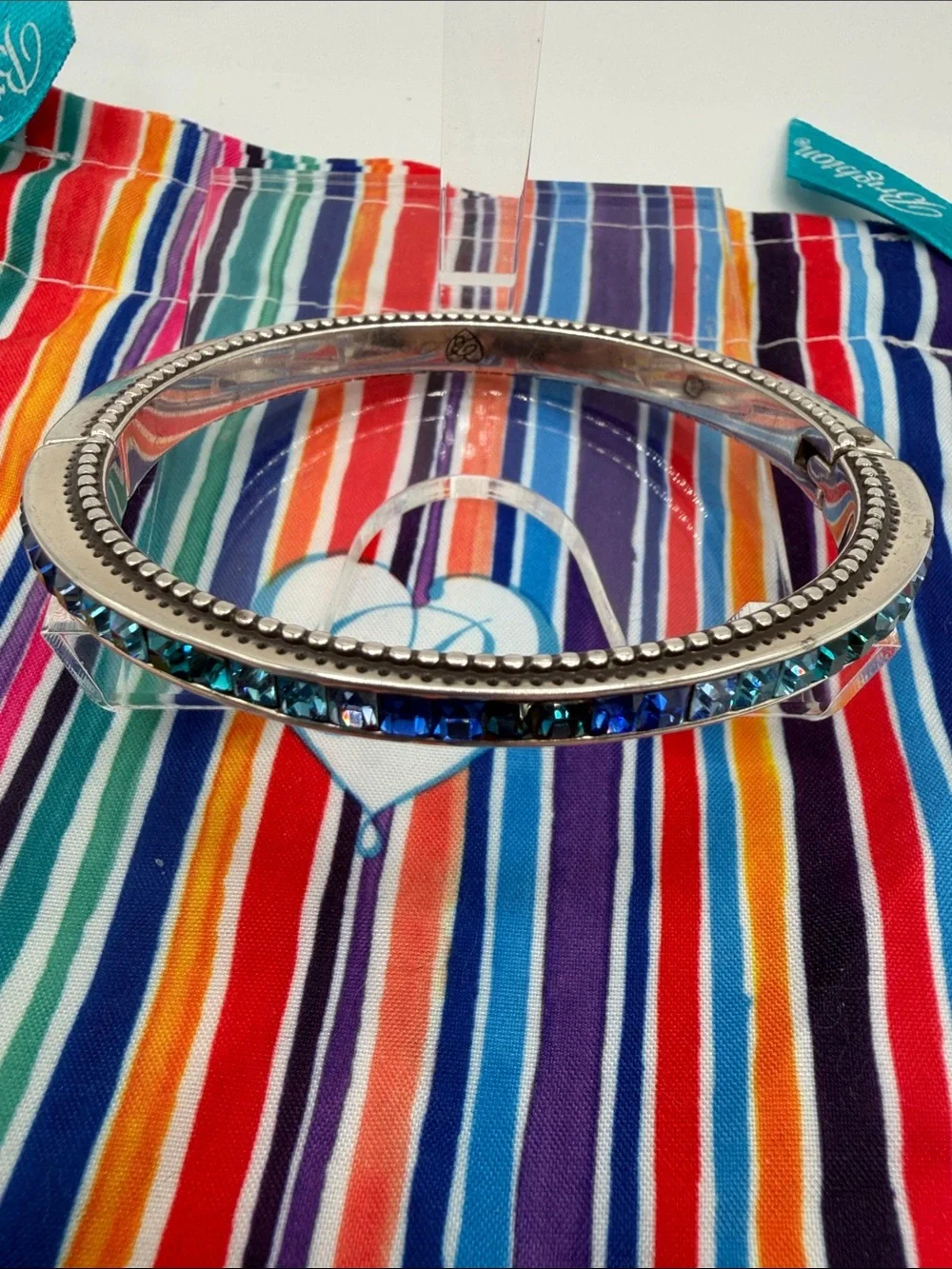 Brighton Blue Spectrum Hinged Bracelet